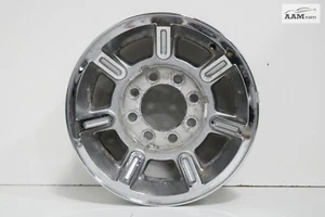 2003-2007 HUMMER H2 AWD 6.0L WHEEL RIM R17 FACTORY 7 SPOKE CHROME ALLOY OEM - Picture 1 of 9