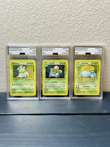 Pokémon Holo Bulbasaur, Ivysaur, Venasuar 2023 CLV HOLO AGS GEM MT 10 Gold Labels - Bild 1 von 7