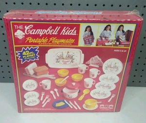 Vintage The Campbell Kinder tragbare Spielkameraden Spielwaage Geschirr Repliken Neu im Karton - Bild 1 von 6