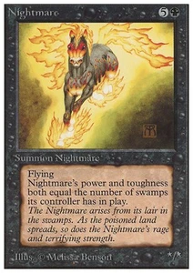 MTG NIGHTMARE IT POOR - INCUBO - FWB - MAGIC - Picture 1 of 1