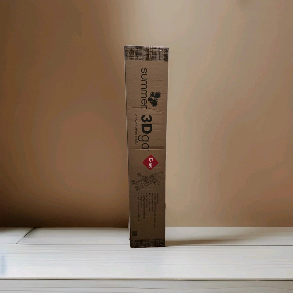 The Summer Infant 3Dgo Lightweight Stroller, Black (NEW) - Image 1 of 4