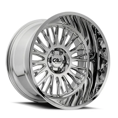 Cali Off-Road Vertex 9116 Chrome 22X12 8-170 -44MM 125.2MM (One Piece) - Image 1 of 3