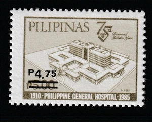Philippinen 1987 Sc # 1888 Surcharged MNH OG - Bild 1 von 1
