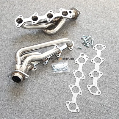 Cabezales de escape T304 Shorty PARA 2000-03 DODGE DURANGO DAKOTA RAM 1500 4.7 V8 nuevos Foto 1 de 4