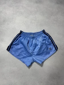Pantalones Cortos De Colección Adidas Años 80 Fútbol Alemania Occidental Sprinter Fútbol Azul Talla D7/L - Imagen 1 de 12