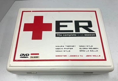 ER - The Complete 1-13 Seasons in Collectors Red Cross Case (DVD Box Set)   24 - Image 1 of 4