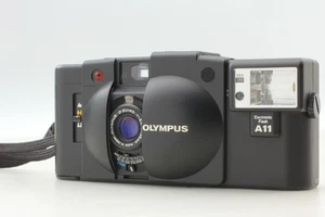 [COMO NUEVA] Cámara fotográfica compacta Olympus XA2 negra con flash A11 de JAPÓN - Imagen 1 de 19