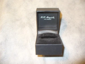 R.H.Macy & Co. Edle Schmuck Ring Box (leer) - Bild 1 von 3