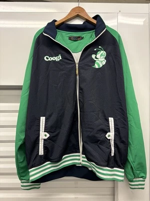 Chaqueta Coogi Cremallera Verde Azul Talla XXL Foto 1 de 4