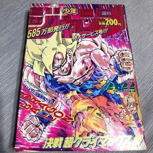 Shueisha Weekly Shonen Jump 1991 Vol.21, 22 Dragon Ball Japanese W/Poster - Foto 1 di 2
