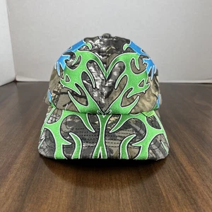 Living Product Man vs Nature Adjustable Hat Camouflage/Green/Blue OG Version - Picture 1 of 13