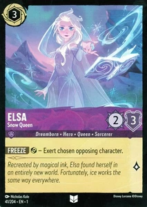 "Elsa - Snow Queen" #41/204 Uncommon The First Chapter Lorcana Disney TCG. - Picture 1 of 2