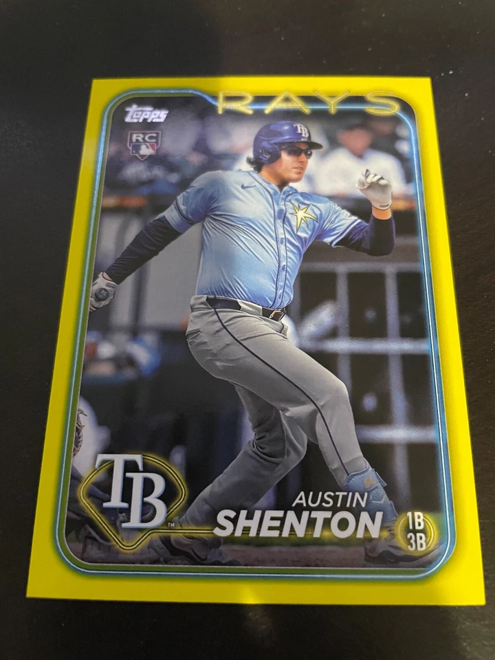 2024 Topps Update Series - Austin Shenton #US275 Yellow (RC) - Image 1 of 1