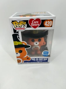 Funko Pop! Care Bears Trick-or-Sweet Bear #420 Funko Shop Exclusive - Picture 1 of 6