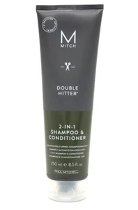 Paul Mitchell Mitch Double Hitter 2-in-1 Shampoo & Conditioner 8.5 oz - Picture 1 of 4