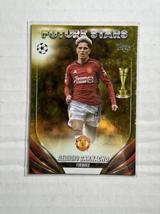 2023-24 Topps UEFA Club Competitions Alejandro Garnacho Starball Parallel #115 - Picture 1 of 2