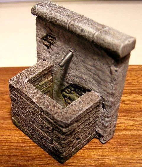 Reality In Scale #35153 1/35 Farm Well (1 resin casting, tubing & fishing line) - Image 1 of 1