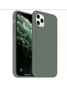 OUXUL iPhone 11 Pro Case Liquid Silicone Phone Case with iPhone 11 Pro 6.1 Inch - Picture 1 of 6