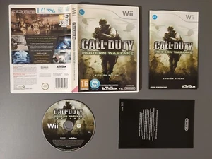 Call of Duty 4: Modern Warfare (Edición Reflex) | Wii PAL España Completo CoD MW - Imagen 1 de 4