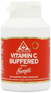 Bio Health Buffered Vitamin C 500mg 200 capsules-2 Pack - Picture 1 of 1