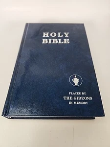 Holy Bible By Gideons Authorized King James Version Hardcover Bold Text - Picture 1 of 10