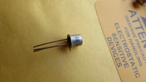 2N2647 General Electric Unijunction Transistor TO-18 NOS Goldkabel USA, 1 Stück - Bild 1 von 12