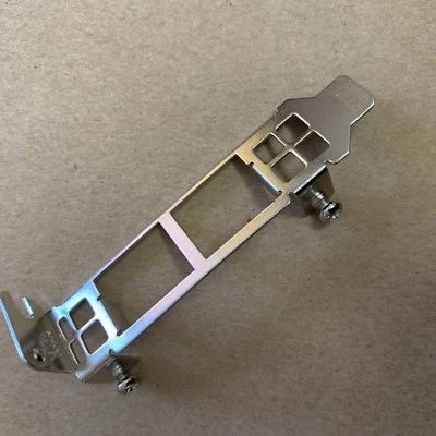 5PCS Supermicro Half Height Low Profile LP Slot Bracket Blech AOC-STGS-i2T - Image 1 of 3