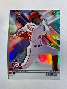 2018 Bowman's Best Refractor - Victor Robles #37 (RC) Rookie Card - Picture 1 of 2