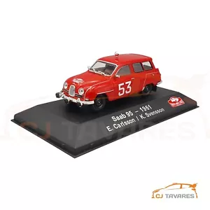 ATLAS 3575016 SAAB 95 #53 AND CARLSSON - K SVENSSON RALLY MONTE CARLO 1961 1/43 - Picture 1 of 3