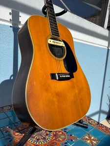 Martin D35 Guitar with Fishman In-Body Pickup, Mid-70s, Indian Rosewood, Nice! - Picture 1 of 10