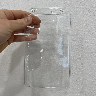 Держатель паспорта водонепроницаемый 4 «x 6» ID вакцинации карты протектор значок - Изображение 1 из 2