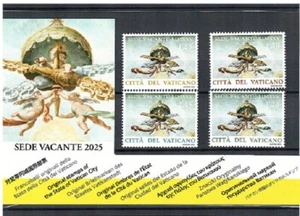 Vaticano-Francobolli - SEDE VACANTE 2025 - serie completa di 4 valori - Photo 1/1