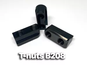Juego de tuercas en T de 8" para Kitagawa B208 - 4140 acero cromado 30 HRC - Juego de 3 - con pernos - Imagen 1 de 5