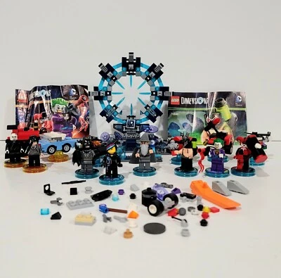 Lego Dimensions Minifigures Mixed Lot W/ Stands, Vehicles, Pieces - Please Read - Image 1 of 4