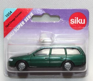 SiBl238, Siku Super Series Opel Omega B Caravan Green Metallic 90s Original Packaging Blister ZU - Picture 1 of 10
