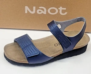 Naot Womens Vivian Polar Sea Leather 39 - Picture 1 of 4