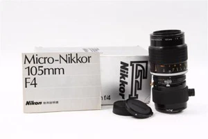 Lente Nikon Micro-Nikkor 105 mm f/4 AI usada con PN-1 y caja - Imagen 1 de 10