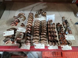 3/4" Sweat Copper Fittings - Picture 1 of 10