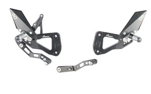 COMMANDES RECUL�ES LIGHTECH POUR SUZUKI GSX-R 1000 2017 > 2023 NOIR FTRSU004 - Imagen 1 de 2