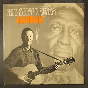 PETE SEEGER: sings leadbelly FOLKWAYS 12" LP 33 RPM - Imagen 1 de 2