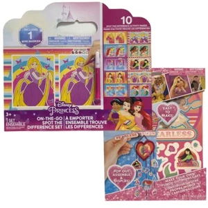 Disney Princess On The Go Adventure Spot the Difference & Make Your Own Mobile - Picture 1 of 9