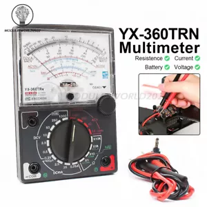 YX-360 TRN Analogue Meter Multimeter Multitester Fuse Diode Protection DC & AC - Picture 1 of 12