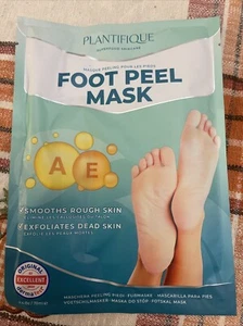 PLANTIFIQUE Foot Peel Mask for Repairing Heels & Removing Dry Dead Skin - Picture 1 of 2