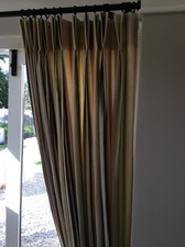 Hessian Curtains for sale | eBay