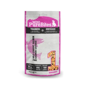 [PB00296] PURE BITES Trainers Mini Dog Treats Salmon 1.7oz,1 Pack of 1 Piece - Picture 1 of 1
