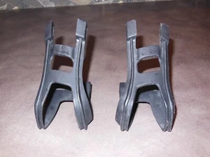 Wellgo Pedal Toe Clip MT14 Resin Toe Clip Large Black Universal LG L Black 14 - Picture 1 of 4