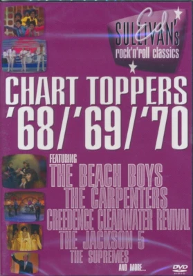 Ed Sullivan's - Chart Toppers  68 69 70 - DVD NEW - Image 1 of 2