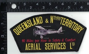 Queensland & Nothern Territory Aerial Services Ltd Militär Aufnäher - Bild 1 von 1
