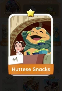 Huttese Snacks- Monoply Go Sticker Fast Sending!! - Picture 1 of 1