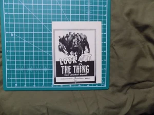 1951 DRUCKANZEIGE DAS DING AUS EINER ANDEREN WELT VON HOWARD HAWKS - Bild 1 von 1